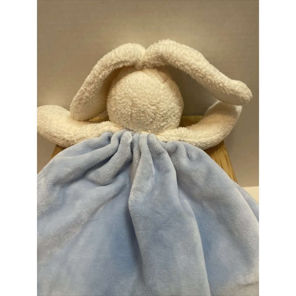 Bunnies by the Bay Bunny‎ Plush Lovey Best Friends Indeed Satin Blue Stuffy